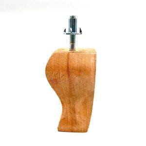 רגל עץ מסוגננת 55X55 - גובה 10 ס"מ